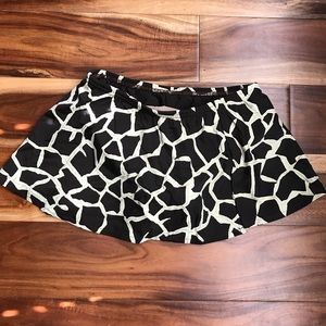 Tara Grinna Skirted Bottoms Giraffe Print